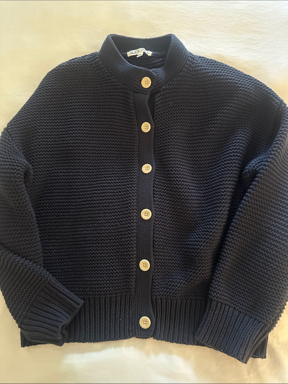 Alex Mill Nico chunky cardigan size M in Navy. Only worn one time.